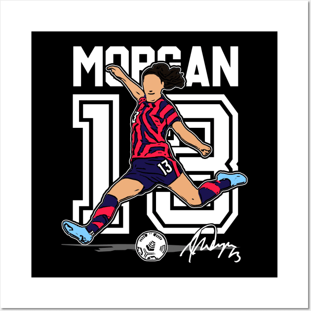 Alex Morgan Wall Art by RichyTor